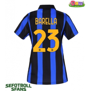 Inter Milan Nicolo Barella #23 Hemmatröja Kvinnor 2026-27 Kortärmad